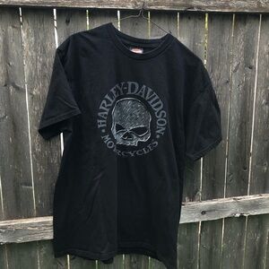 Harley-Davidson Black Short Sleeve Tee